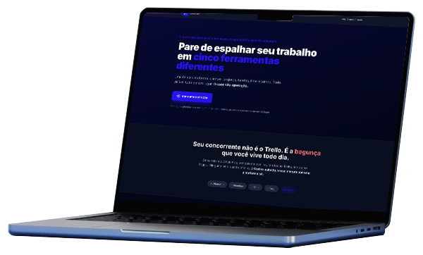 Pronto pra tirar sua<br> <strong>ideia do papel?</strong>